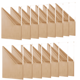 Clear Acrylic Sheet,0.04in,8x10in,12pack (Option: 8x10in    12pack)